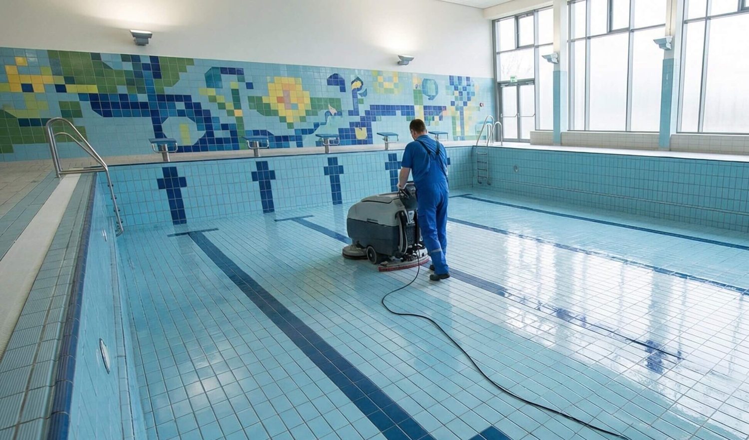Schwimmbadreinigung