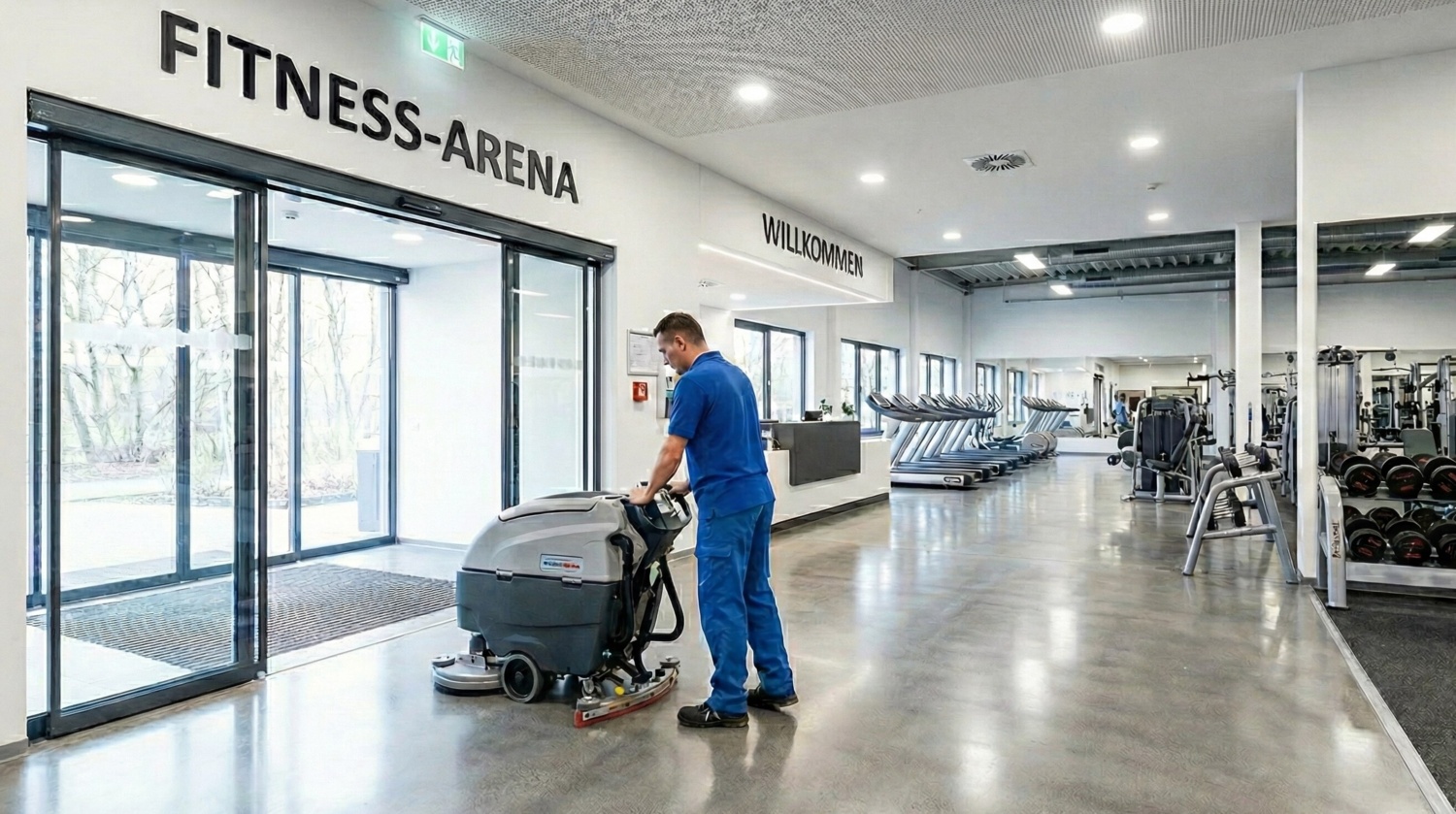 Fitnesstudio-Reinigung